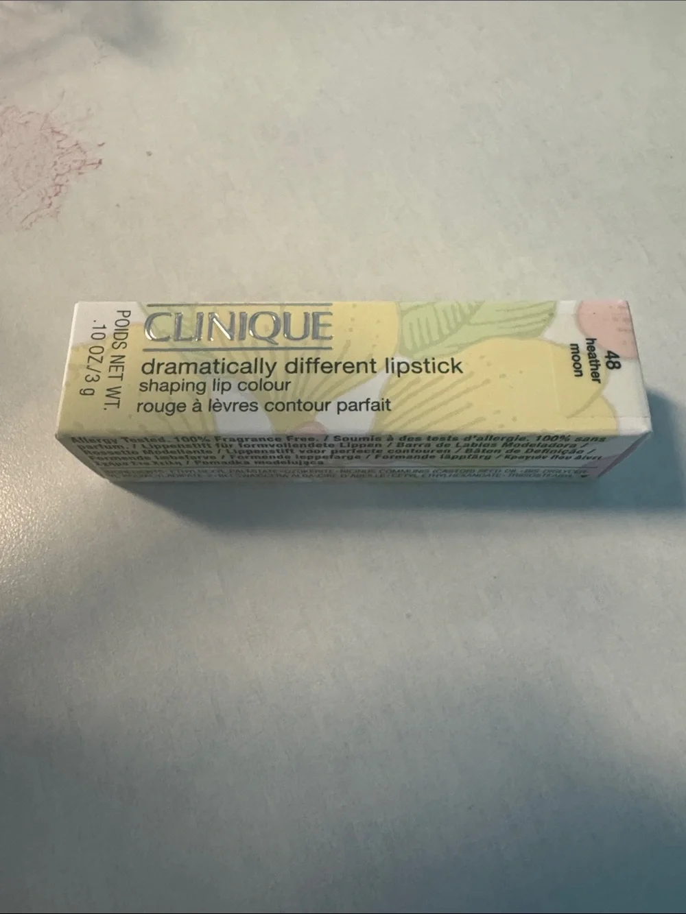 Clinique Dramatically Different Lipstick in HARD TO FIND COLOR -Heather moon